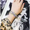 FYUAN – Bracelet en strass pour femmes, Long gland brillant, pendentif en cristal, bijoux cadeaux, à la mode, 2022 ► Photo 2/6