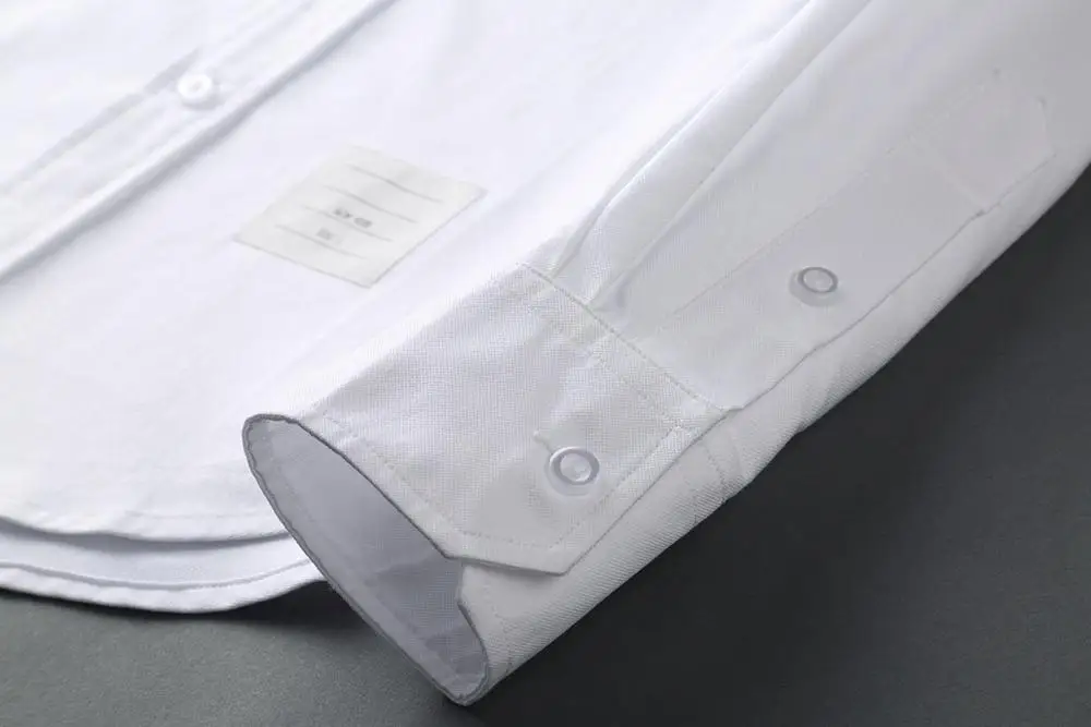 Новинка 19ss мужские оксфорды классические красочные полосатые модные хлопковые повседневные рубашки рубашка Высокое качество карман с длинными рукавами Топ M 2XL# M56