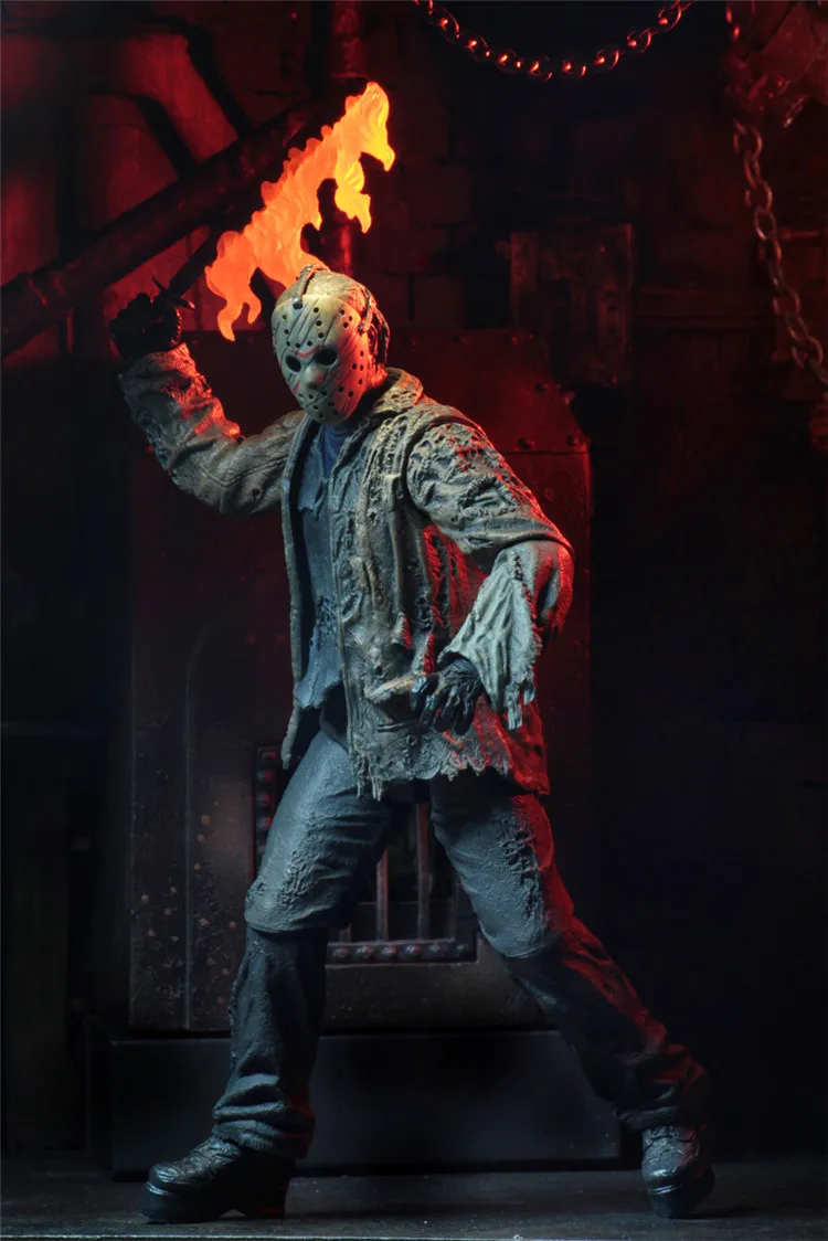 Тип NECA Freddy Jason FVJ Ultimate Джейсон Вурхиз фигурка модель игрушки кукла для подарка