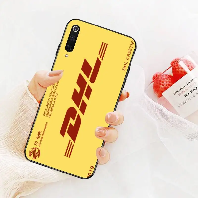 Хит продаж экспресс доставка DHL 50 е юбилейное издание этикетка чехол для телефона