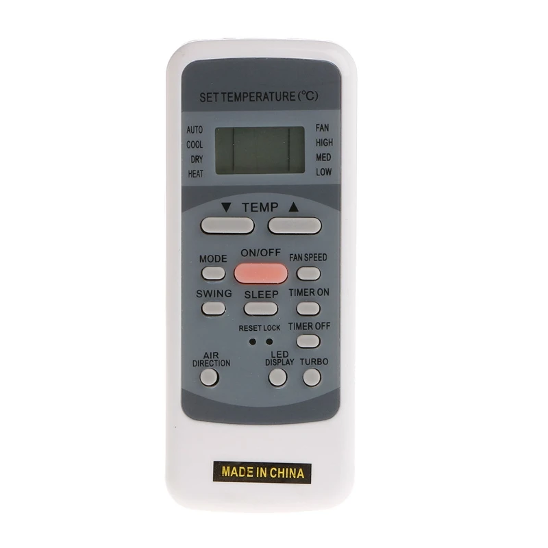 

Remote Control For Midea Split Portable Air Conditioner R51M/CE R51D/E R51M/BGE AXYB