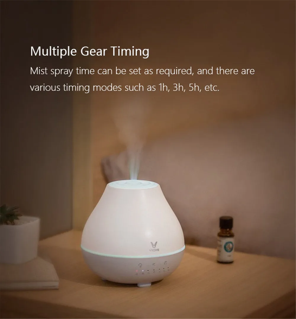 Viomi увлажнитель воздуха диффузор дял ароматерапии Dustfall Mute Ароматерапия Увлажнитель воздуха для дома спальни очиститель воздуха масляный диффузор