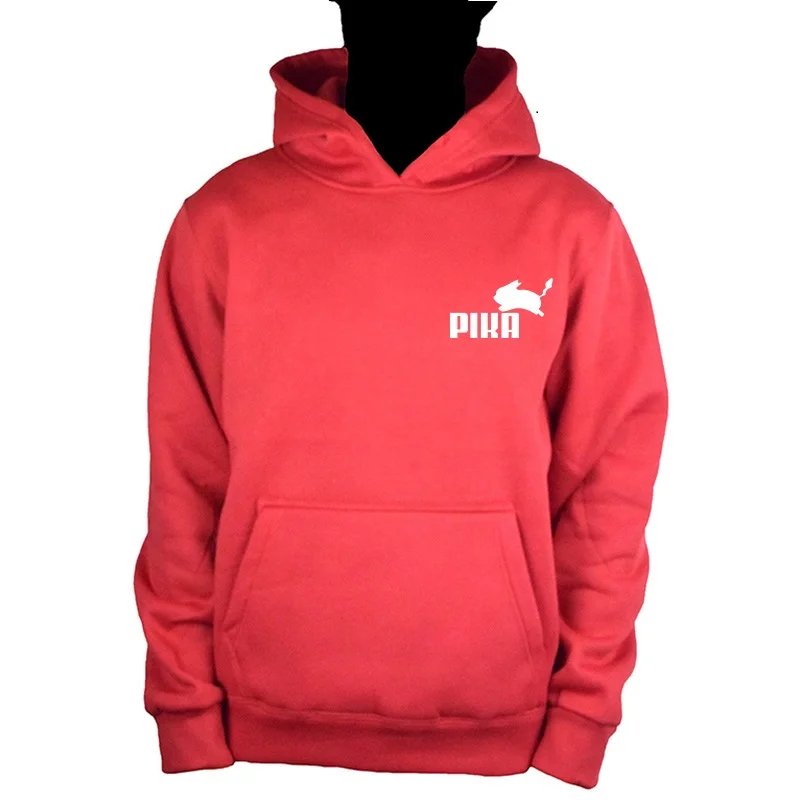 

2019 for you to design a new fashion print logo pumba handsome and comfortable autumn and winter warm hooded men's sweatshirt is