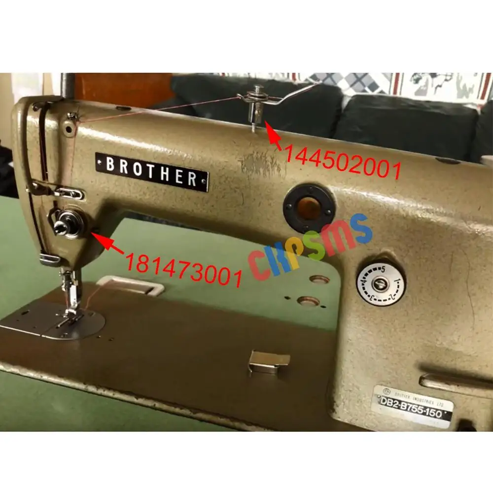 1SET #181473001+144502001 Big and Small Thread Tension Assembly Compatible with BROTHER DB2-B755, DB2-B736, DB2-B791, DB2-B7910