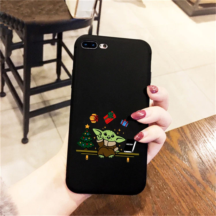 HSR-24354 Милый цветной Мягкий силиконовый чехол для iPhone 6 6 S 6s plus 7 Plus 8plus X XR XS XSMAX 11 Pro - Цвет: HSR-24354