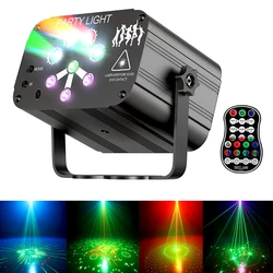Projecteur lumineux LED avec son USB, éclairage d'ambiance pour scène, KTV, fête de mariage, noël, 120/240 