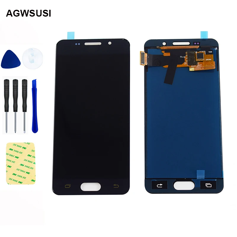 ЖК экран для Samsung Galaxy A3 2016 A310 LCD A310F A310H A310M A310Y дисплей панель сенсорный дигитайзер