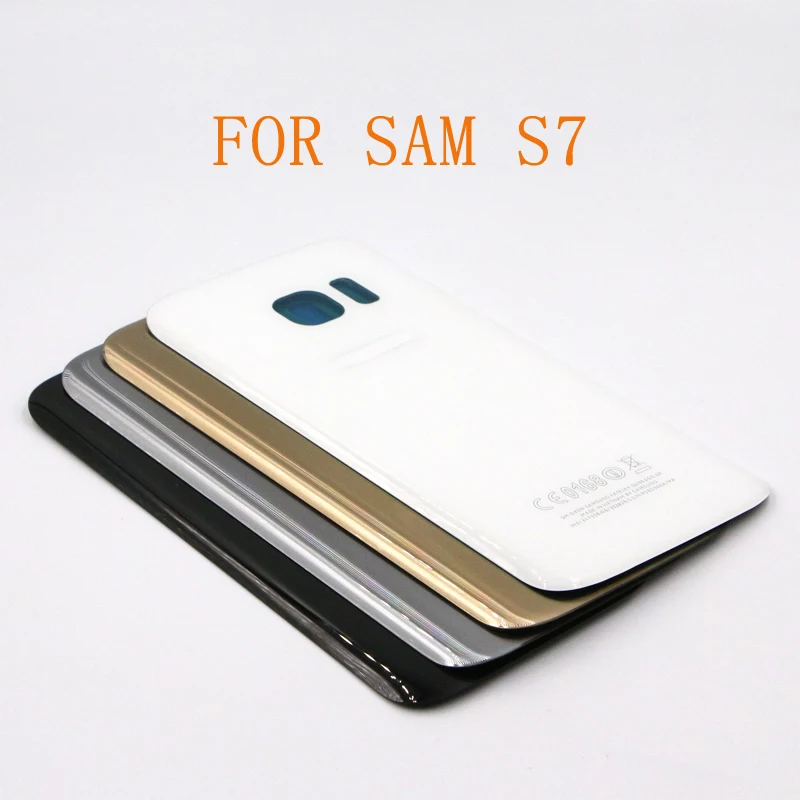 10 шт. S7 задняя крышка Tapa для SAMSUNG Galaxy S7 G930F задняя крышка батарейного отсека задняя дверь Корпус чехол