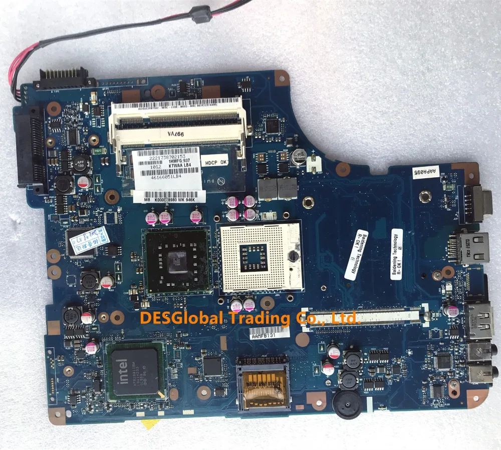 Для Toshiba Satellite L500 L505 Материнская плата для ноутбука KTWAA KSWAA LA-4981P материнская плата тест Быстрая