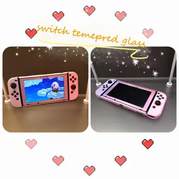 

Nintend NS Switch Screen Protectors Film Gradient Tempered Glass For Nintendo Switch Console NS NX Screen Guard Accessories