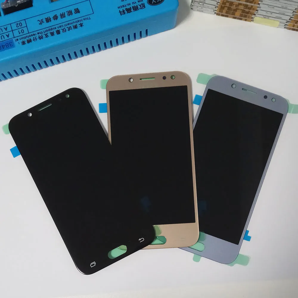 Super AMOLED ЖК экран для Samsung GALAXY J5 2017 J530 дисплей J530F сенсорный дигитайзер в сборе Tela