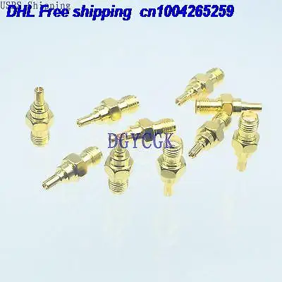 DHL 100 шт. адаптер преобразования CRC9 мужской SMA для женщин F RF для 3g USB модемный разъем 22-ct