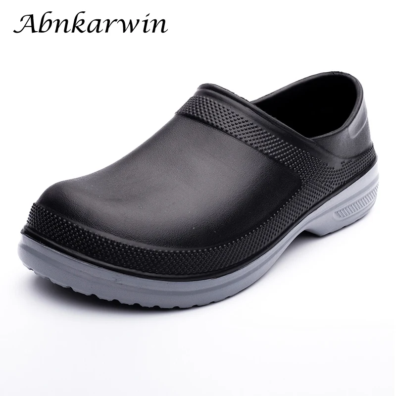 Non Slip Oil Resistant Breathable Chef Shoes For Men Cook Kitchen Chef Shoe Zapatos De Cocina Working Shoes Hotel Restaurant EVA