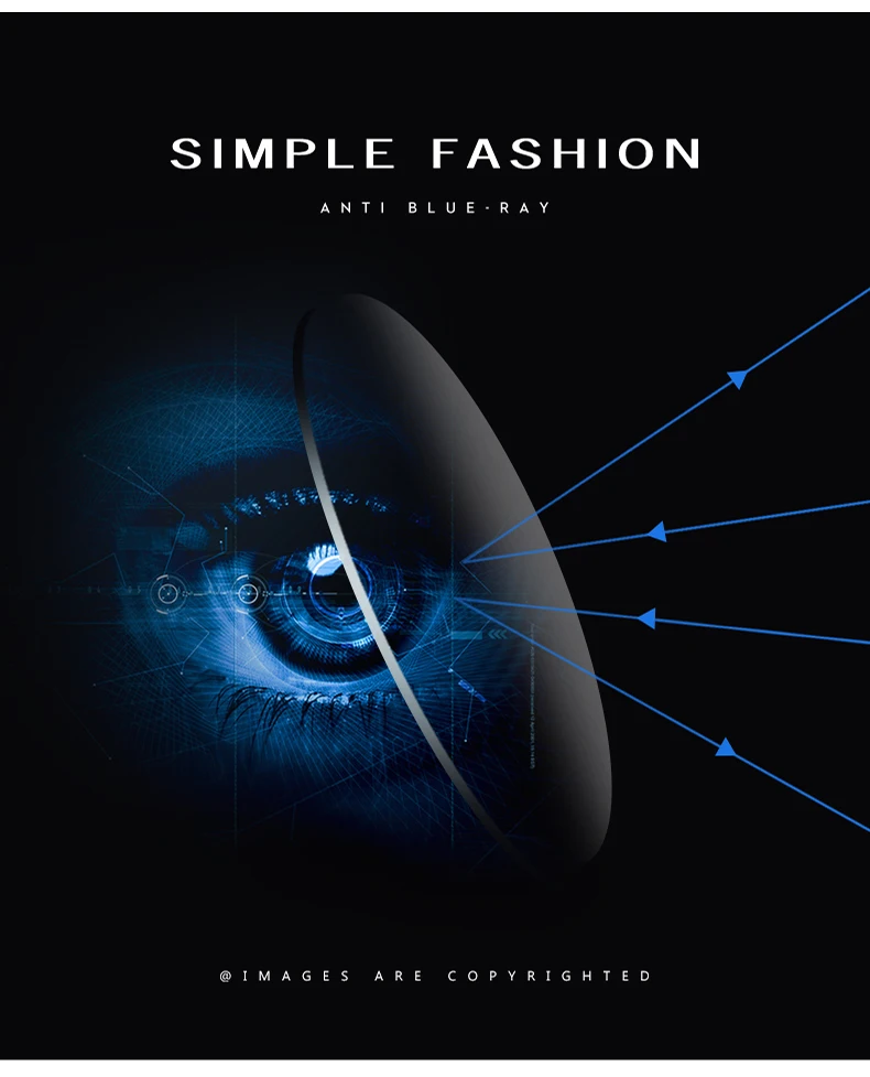 Lunettes d'ordinateur anti-lumière bleue pour hommes et femmes