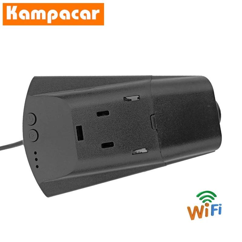 Kampacar два объектива автомобиля Wifi DVR Dash камеры для Volvo XC40 четыре колеса привода Авто регистратор Wifi Автомобильный видеорегистратор два видеорегистратора