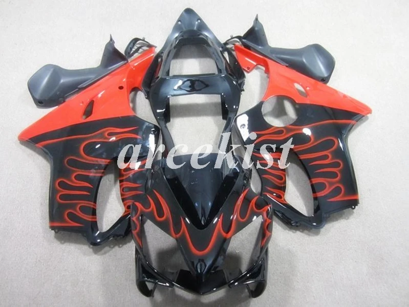 Литьевая Форма ABS Обтекатели комплект Подходит для HONDA CBR 600 F4i FS 01 02 03 CBR600 2001 2002 2003 набор кузова красный синий
