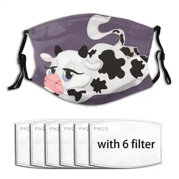 

Sad Cow Windproof Breathable Anti Haze With Filter PM2.5 Mouth Face Mask Washable Anti Pollution Dust