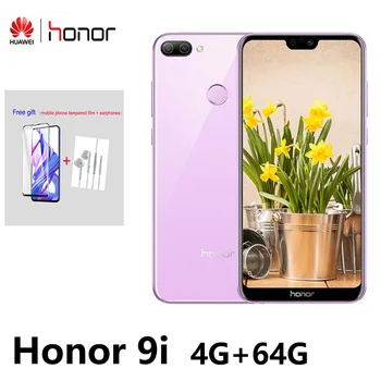 

Huawei Honor 9i Smartphone Kirin 659 Mobile phones FHD Phone Dual Camera 3000mAh 4GB RAM + 64GB ROM EMUI 8.0