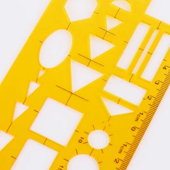 

Network Technique Technical Drawing Template Ruler Drafting Measuring Tool New