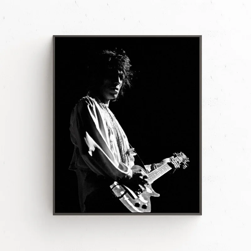 Keith Richards music star Art Холст Живопись Плакат Настенный декор