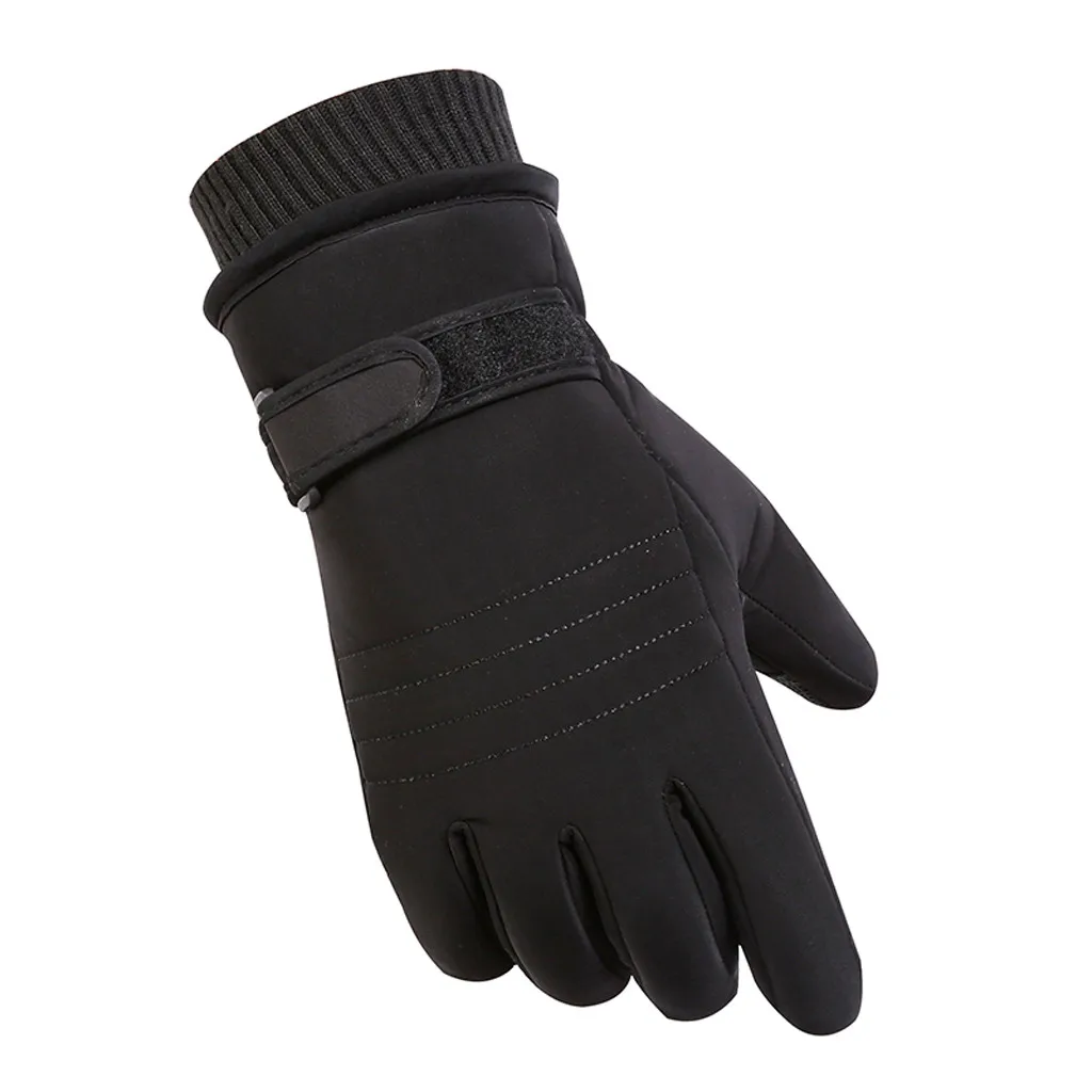 Новинка, мужские лыжные перчатки, зимние перчатки для езды на мотоцикле, ветрозащитные водонепроницаемые теплые перчатки унисекс# BL1
