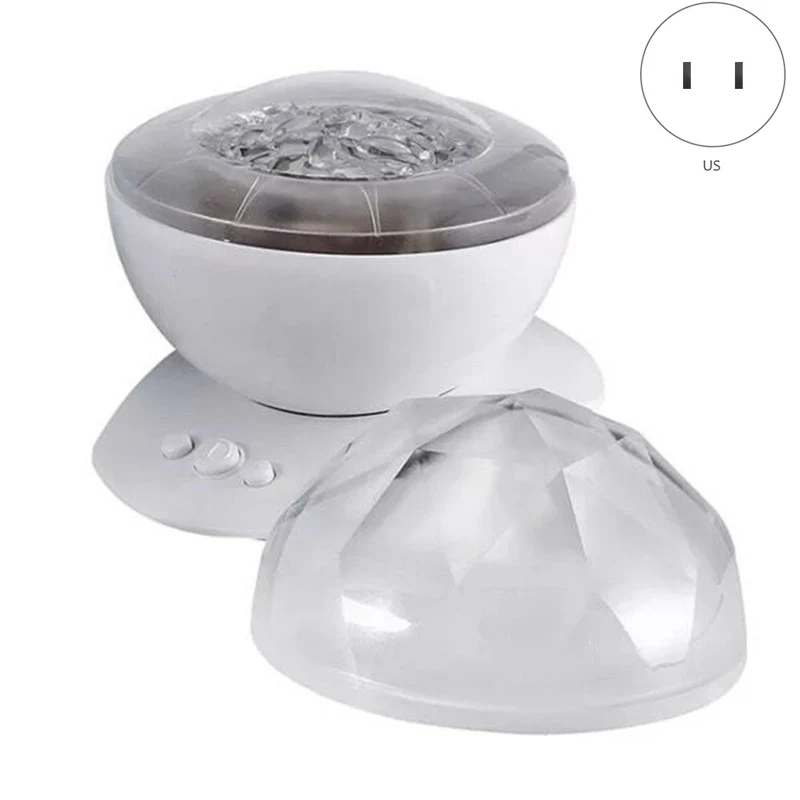 Ночник светильник морская волна Аврора небо динамик проектор для детей сна