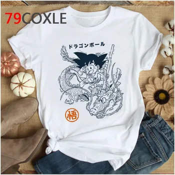 

2020 Unisex Dragon Ball Z T Shirt Kawaii Funny Women Printed DragonBall Super Tshirt Z Sun Goku T-shirt Vegeta Top Tees Female