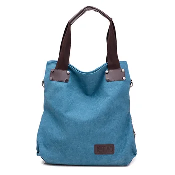

Canvas handbags new simple big bag tide leisure art college style shoulder bag portable messenger bag