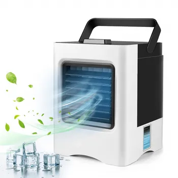 

Portable Air Conditioner Fan 4 in 1 Personal USB Air Cooler Mini Purifier Humidifier Rechargeable Fan For Home Office