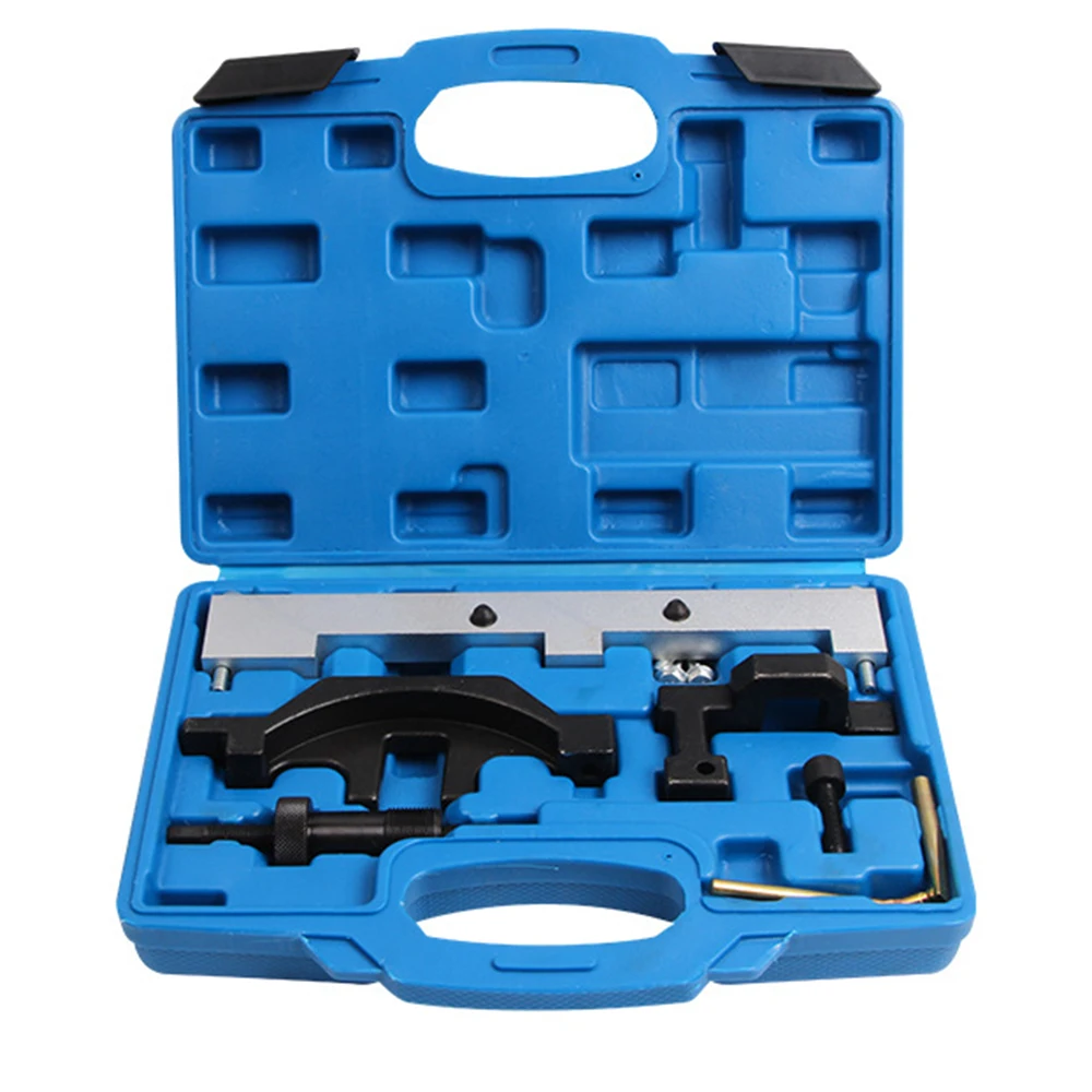 Petrol Engine Twin Camshaft Locking Tool Kit For BMW 1.6 N40 N45 N45T universal gear engine timing locking tool dual twin cam clamp timing camshaft locking tool sprocket gear kit red