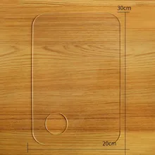 Акриловая масляная палитра прозрачная палитра эллиптическая квадратная палитра