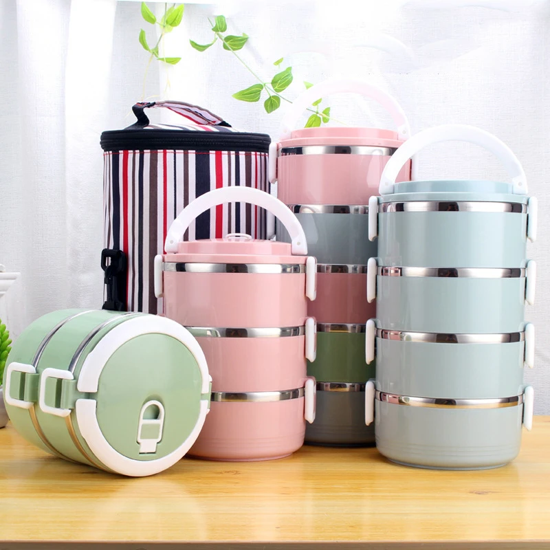 

Lunch Box Stainless Steel 100% Leakproof Lunch Container Food Storage Container For Kids & Adults