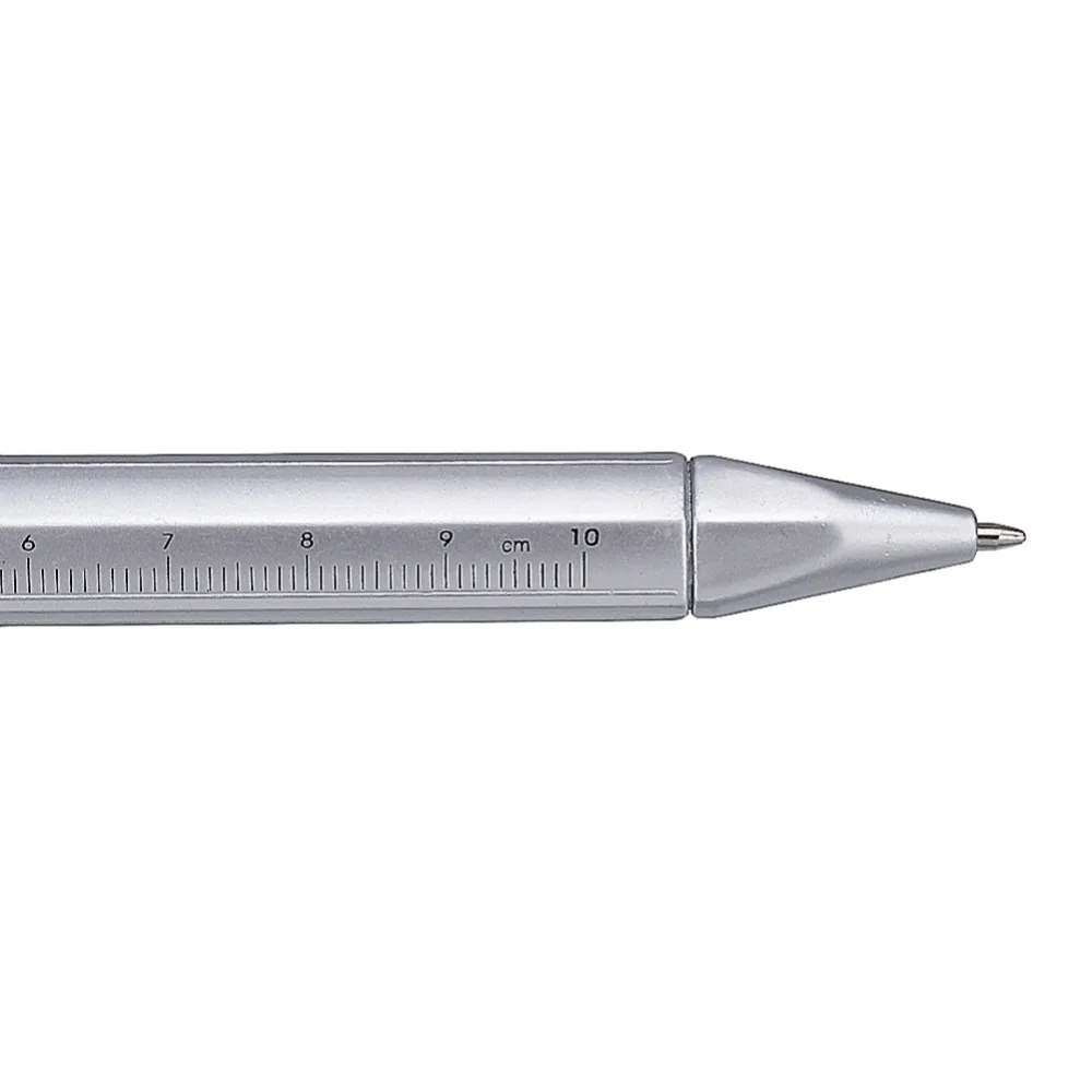 0,5 мм гелевая чернильная ручка роликовая шариковая Форма Пластиковые ручки штангенциркуль линейка шариковые ручки измерительный инструмент 30DC11