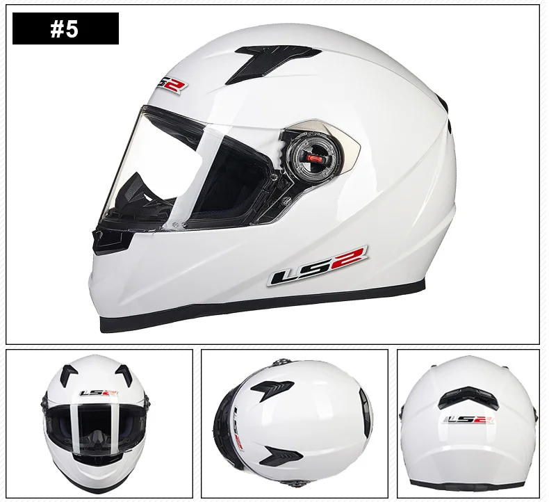 Новое поступление LS2 FF358 moto rcycle шлем полное лицо LS2 шлем гоночный мото шлемы cascos para moto casque moto ciclista