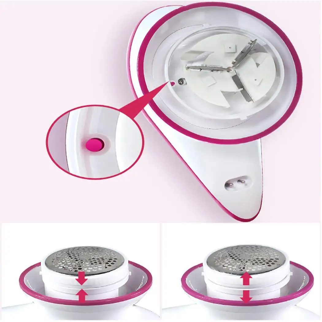 220V Practical Electric Clothes Lint Remover Fluff 8h Removing 5W 220V 50Hz Push Button. 50min As Picture Machine