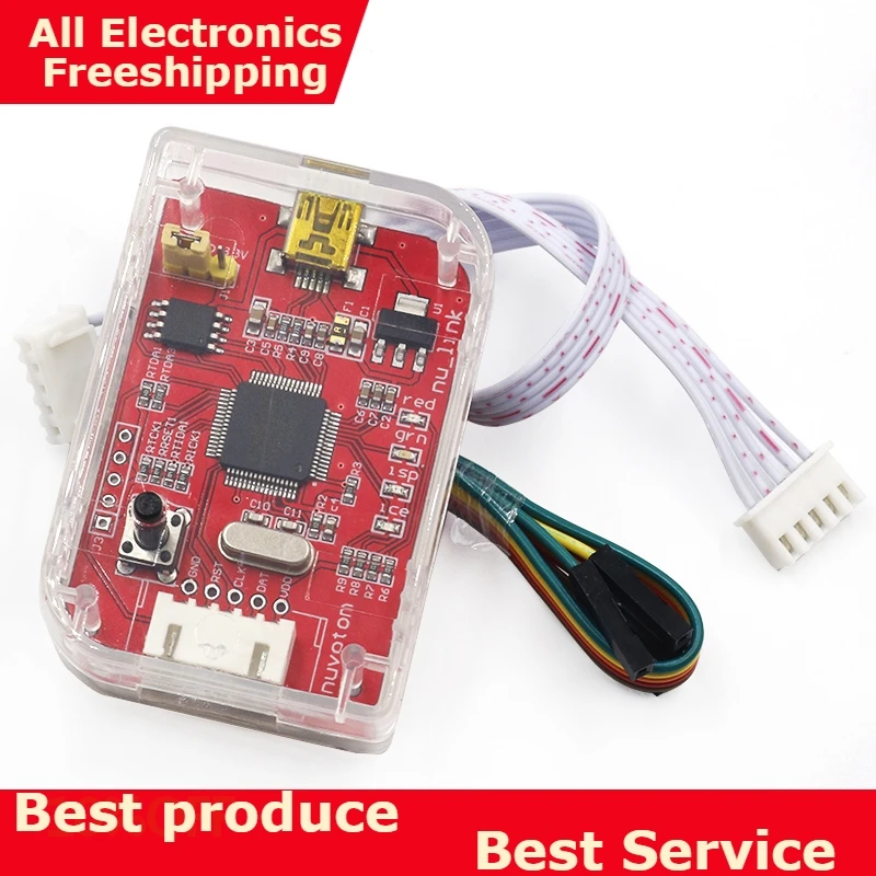 

NuMicro ICP programmer Nu-Link Nu Link Nuvoton ICP emulator downloader support online/offline programming M0/M4 series chips