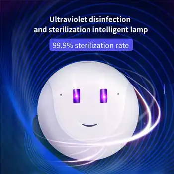 

Remote Control Intelligent Ultraviolet Sterilizing Lamp UV Disinfection Light Type-C USB Lantern Germicidal Mite Clean Lamp