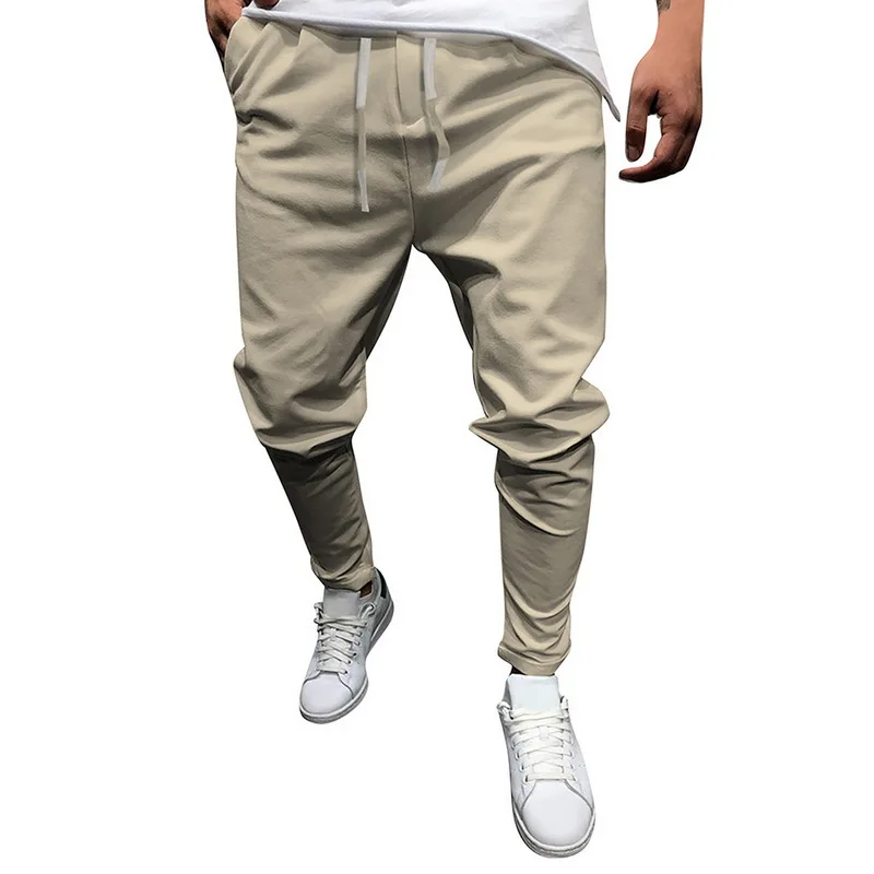 Модная Горячая Распродажа Новинка летние новые модные повседневные мужские галстук с одноцветными восьмицветными штанами M-5XL - Цвет: Color 1