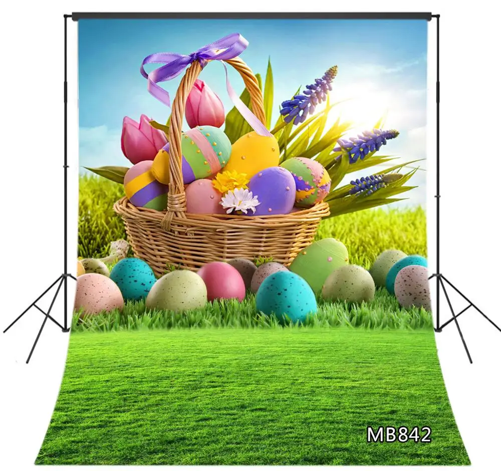 Весенние пасхальные фоны для девочек фотографии цветок Яйцо зеленая трава газон