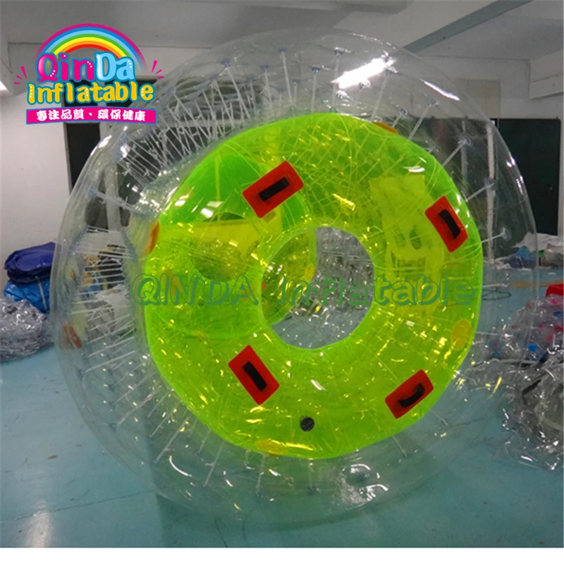 

PVC Material Inflatable Hamster Wheel Play on Water Inflatable Zorbs Water Rollers,Fun Roller Ball Games