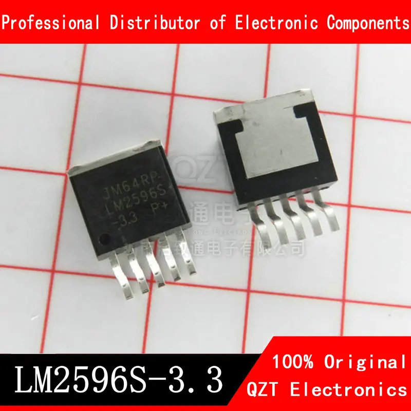 10PCS LM2596S-3.3 TO263-5 LM2596S 3.3 LM2596 TO-263-5 New and Original IC Chipset lm2596t 3 3 lm2596t 5 0 lm2596t 12 lm2596t adj lm2576t 3 3 lm2576t 5 0 lm2576t 12 lm2576t adj lm2596s 3 3 lm2576t 5 0 lm2596s