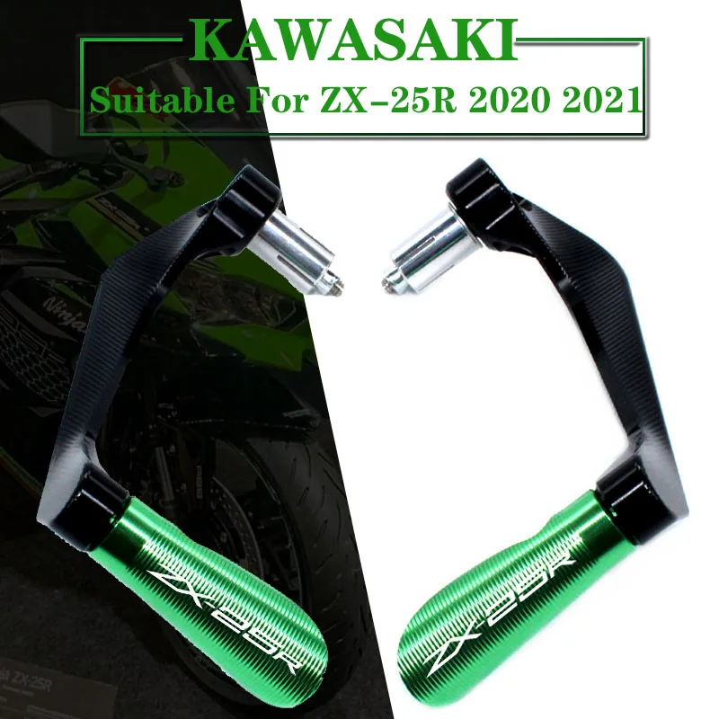 

For Kawasaki NINJA ZX-25R ZX 25R ZX25R 2020 Motorcycle 7/8"22mm CNC Handlebar Grips Guard Brake Clutch Levers Guard Protector