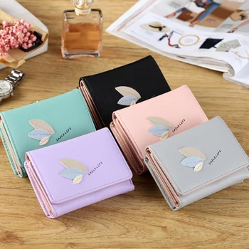 

Women Wallets Purses Fashion Women Leather Purse Clutch Purse Lady Short Handbag Bag