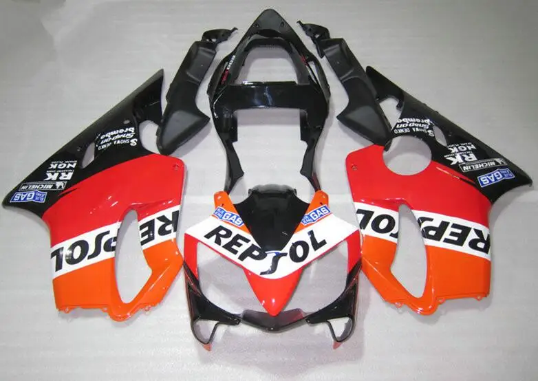 4Gifts New ABS Motorcycle whole Fairings Kit Fit For Honda CBR600 FS F4i 2001 2002 2003 01 02 03 bodywork set Custom repsol | Автомобили и