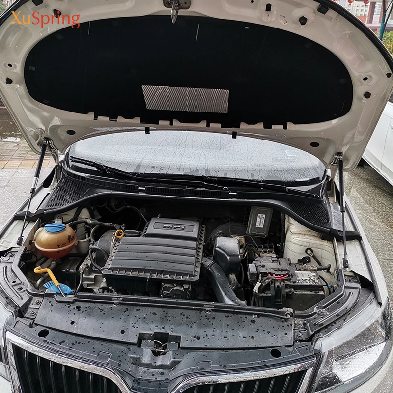 Для Skoda Rapid 2013 2014 2015 2016 2017 2018 2019 автомобильный передний капот пружинный Газовый