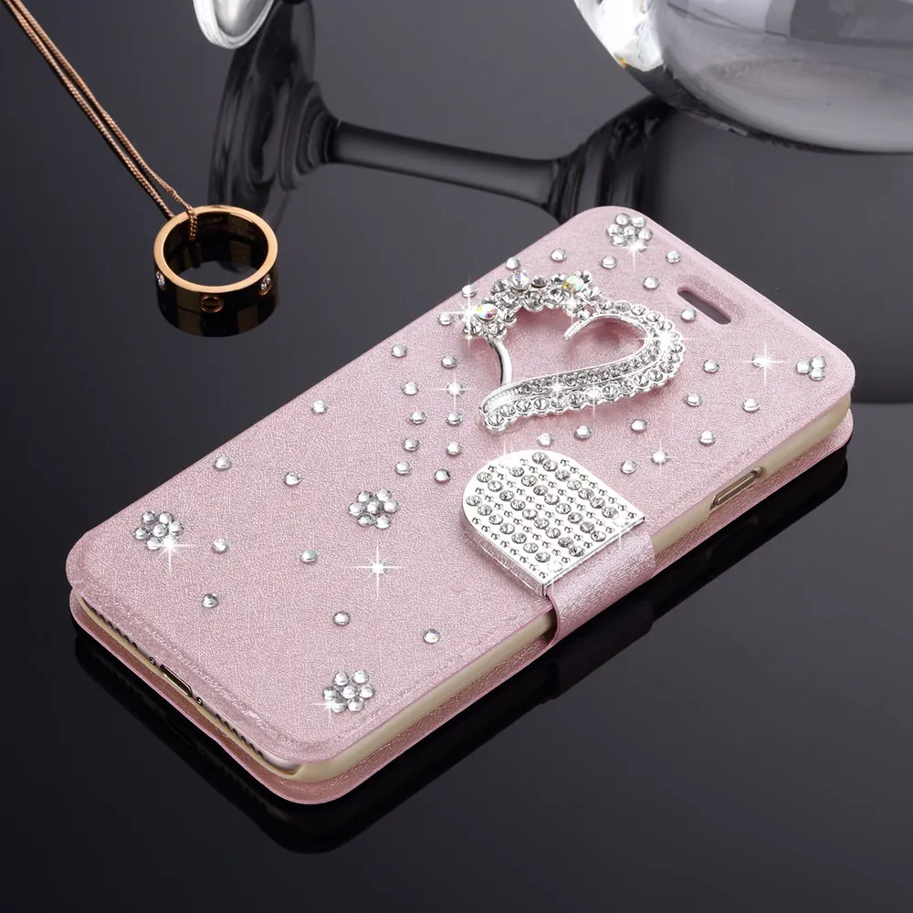 LAPOPNUT Стразы кошелек флип чехол для Samsung Galaxy S10 S10e S8 S9 Plus S7 Edge Note10 5G S20 ультра