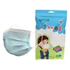 Powecom 10pcs Children Mouth Mask PM2.5 Disposable Filter mask 3 Layer Anti dust Face Mask Fits 3-15 Years Old Kids 5