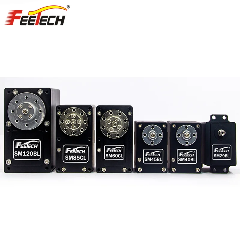 Feetech большой крутящий момент HV 12V 24V 100/120 KG. CM RS485 сверхмощный гигантский цифровой HV бесщеточный умный робот с ЧПУ сервопривод