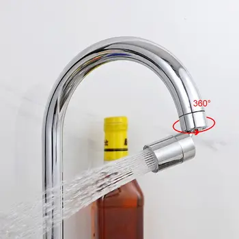 

Sink Aerator Large-angle Rotating Faucet Suction Head Filter Multi-function Double Ball Universal Splash Head Kitchen Accessory