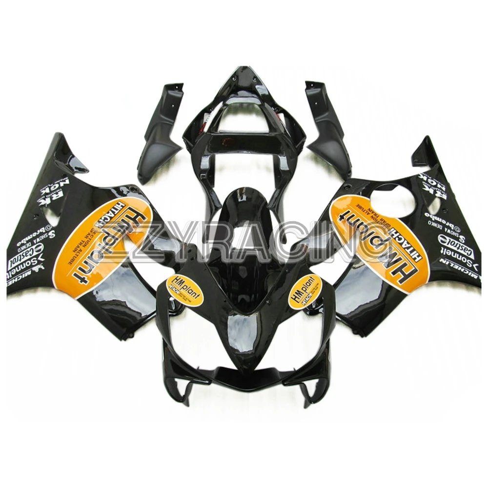 

Complete Fairings Kits for Honda CBR600 F4i 2001 2002 2003 F4i 01 02 03 Injection ABS Plastic Bodywork Gloss Black Orange Covers